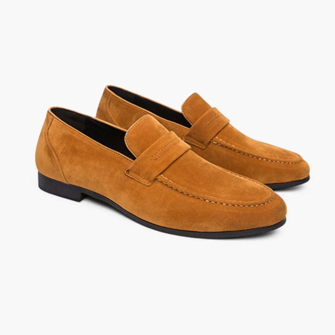 Bentara Suede Penny Loafers