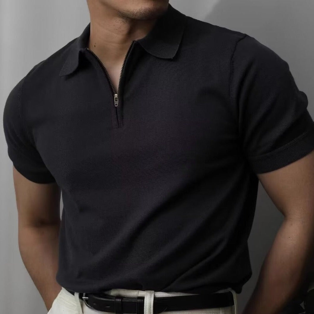 Bentara Quarter Zip Polo