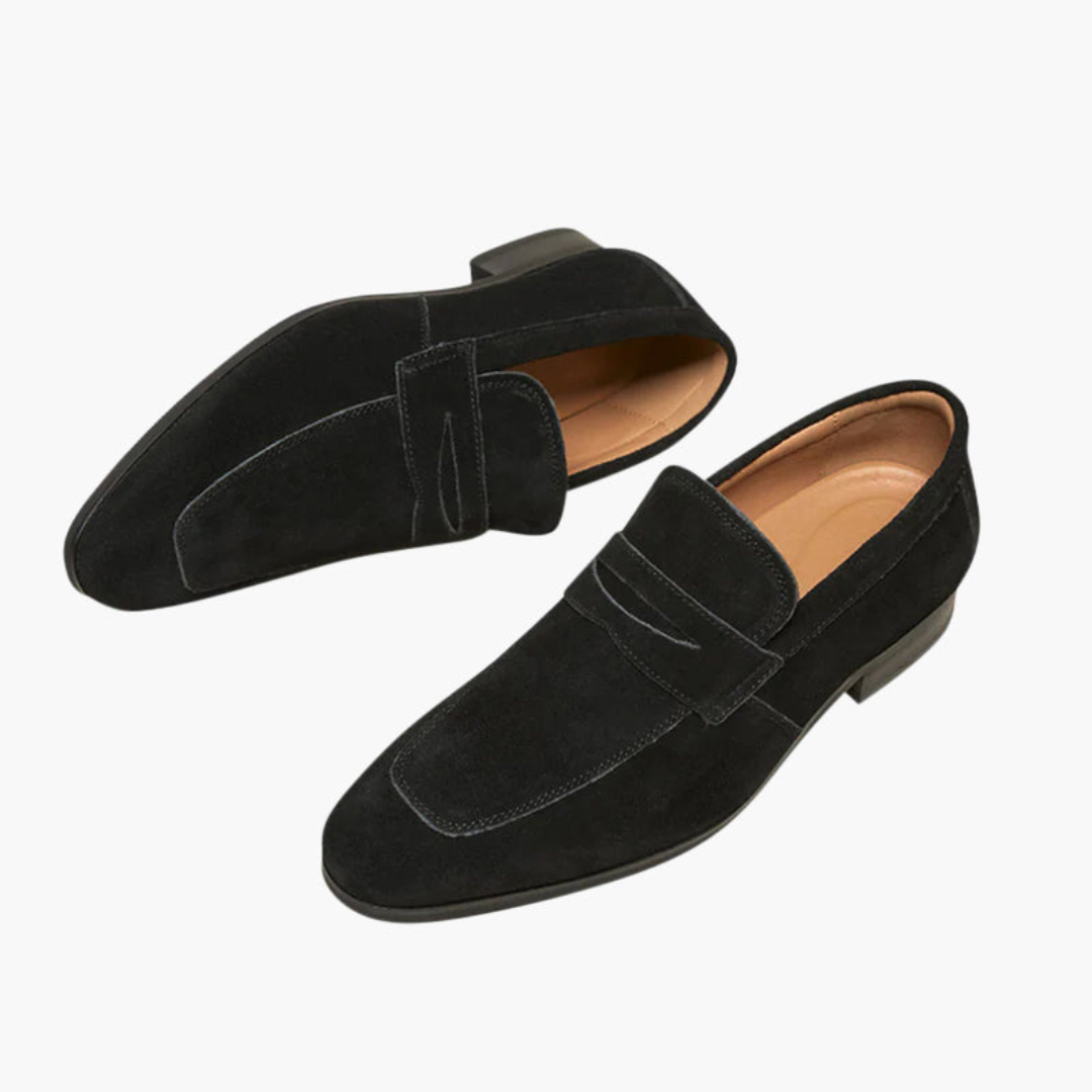 Bentara Suede Penny Loafers