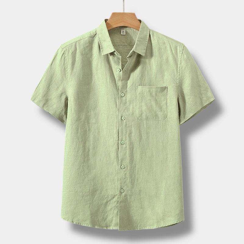 Bentara Linen Short Sleeve Shirt