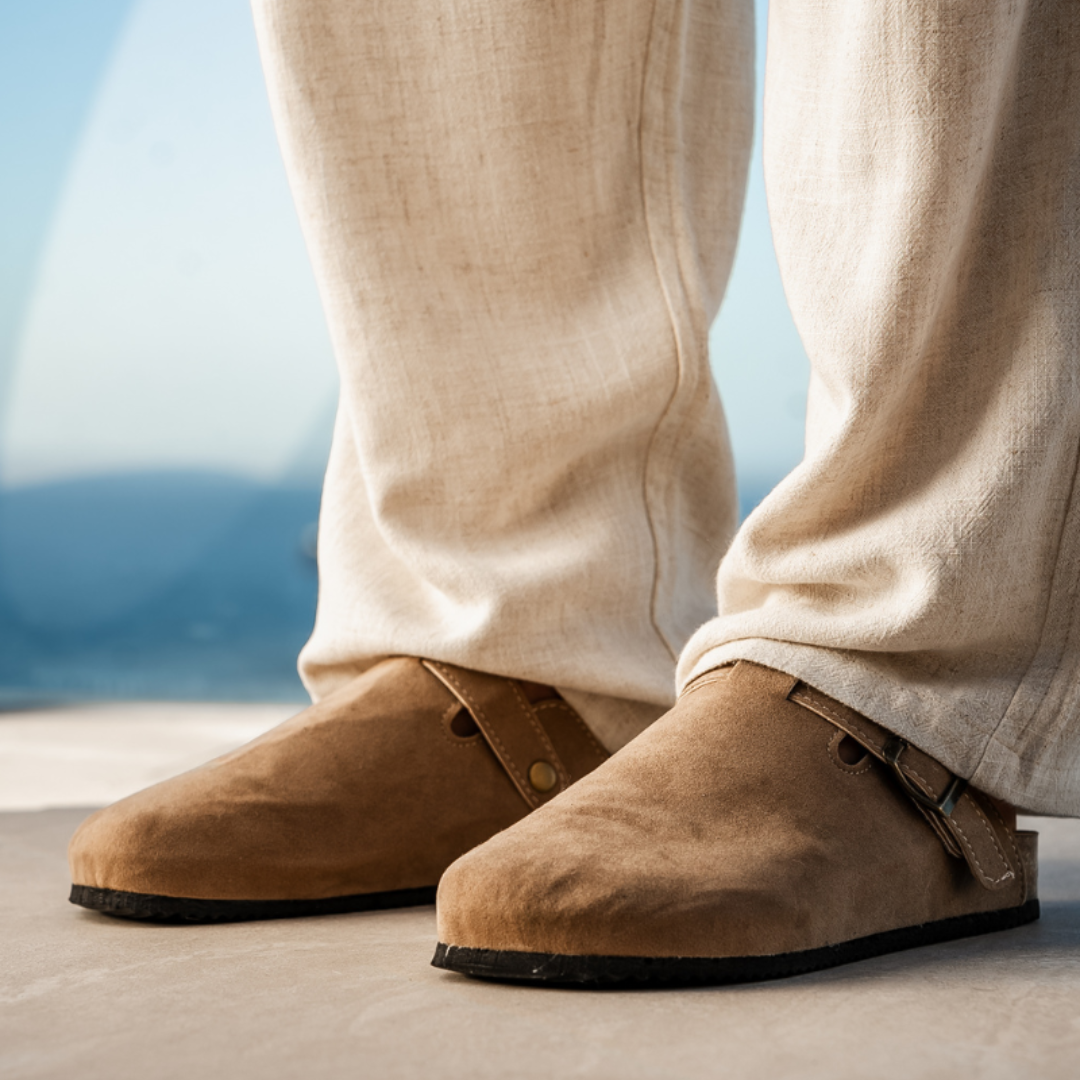 Bentara Suede Clogs
