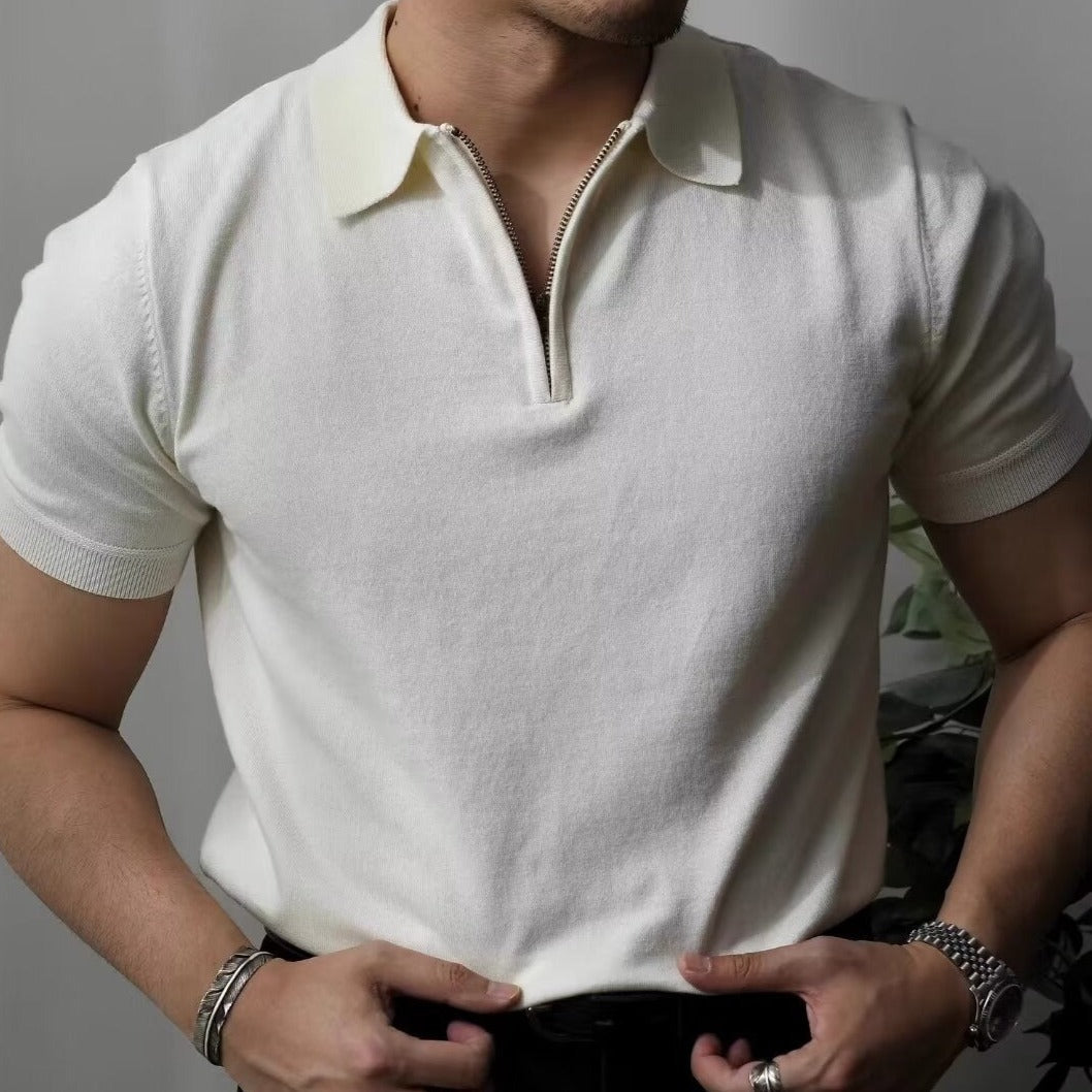 Bentara Quarter Zip Polo