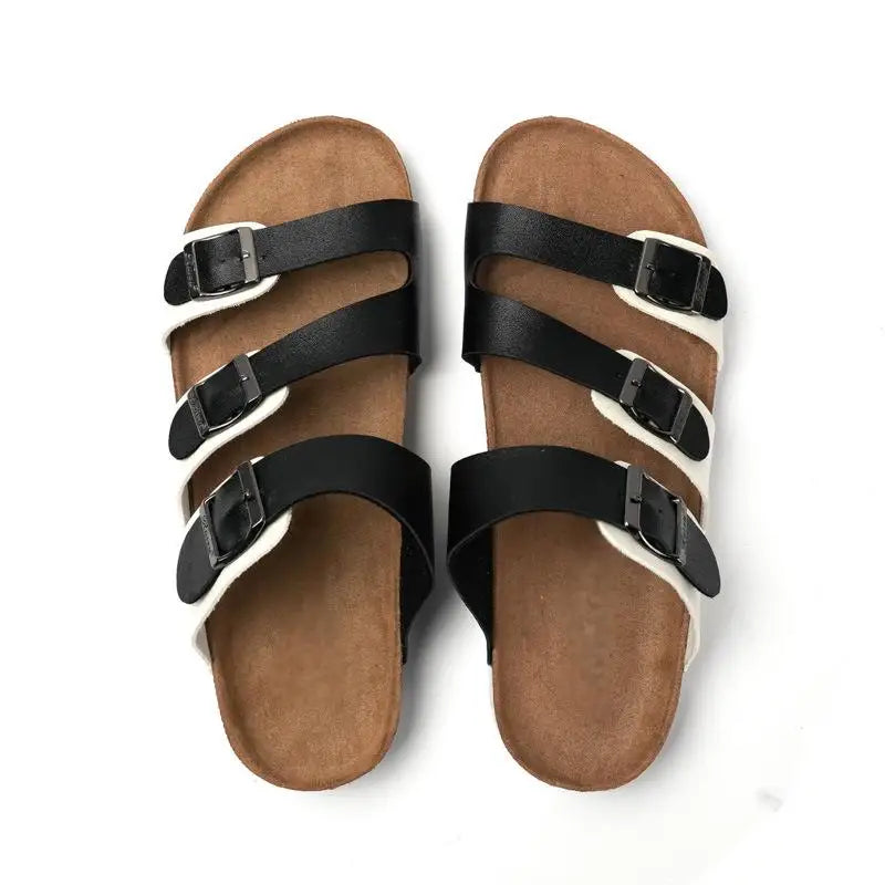 Jemerlang Tri-Strap Sandals