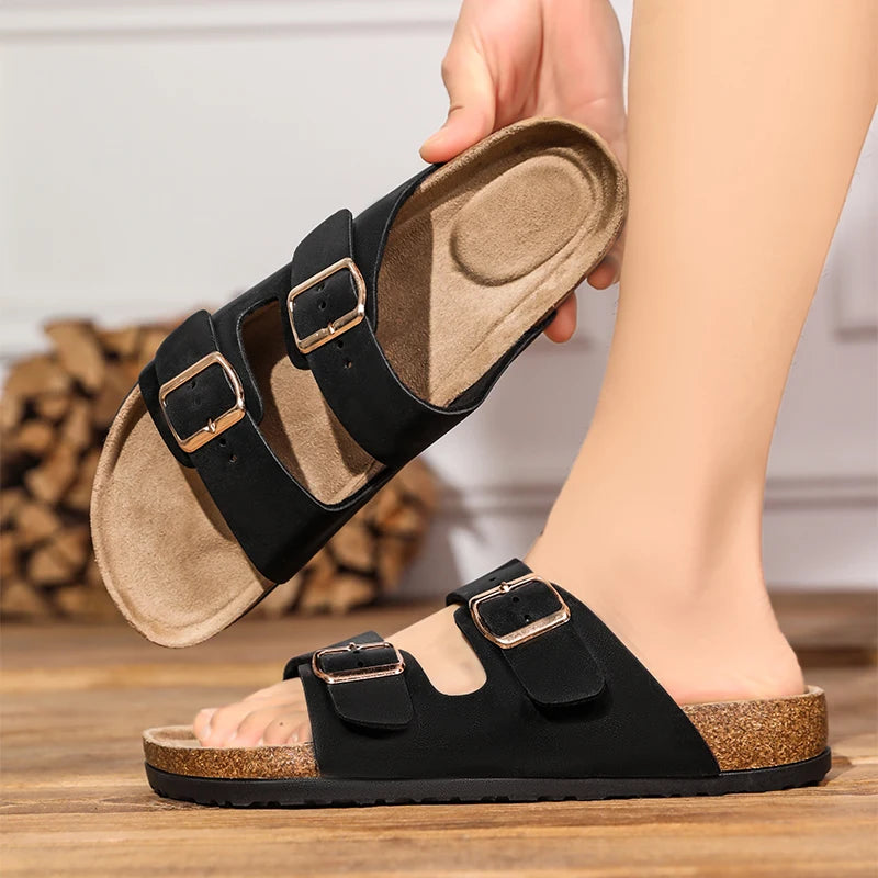 Rengas Double Strap Sandals