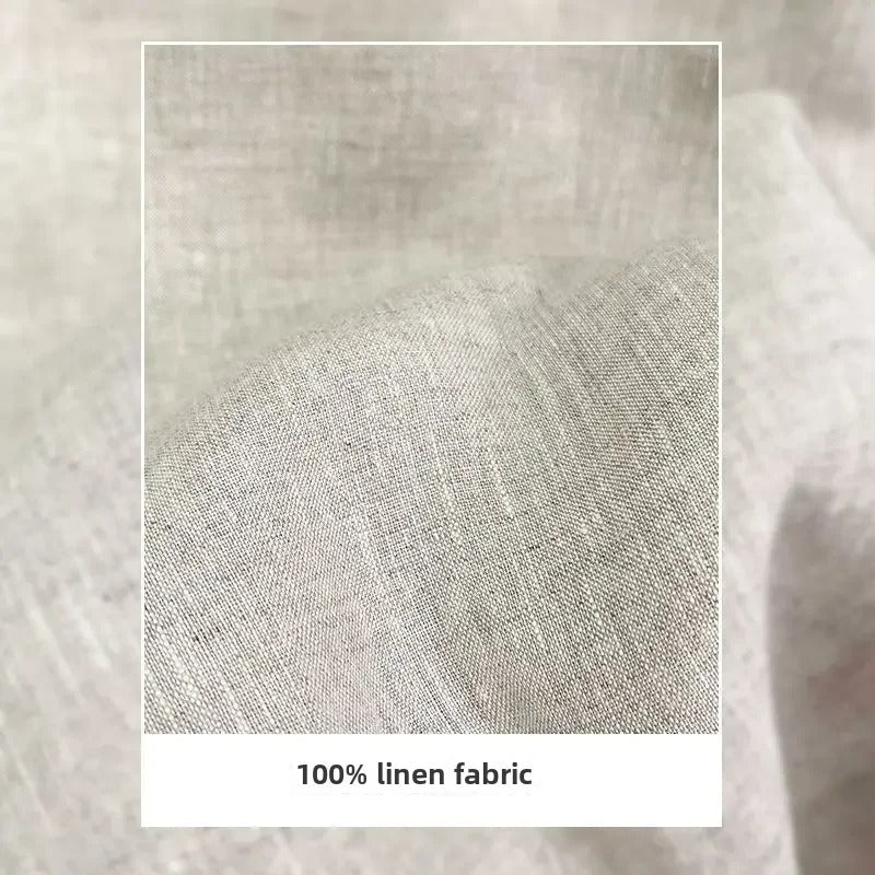 Bentara Straight Fit Linen Pant