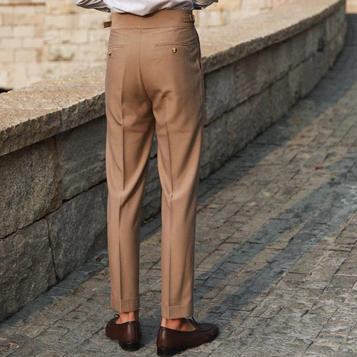 Bentara Pleated Double Button Trousers