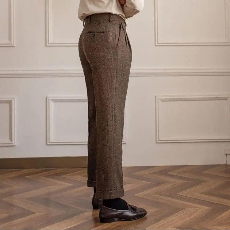 Bentara Wool Straight Pants