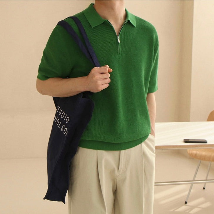 Bentara Zipped Polo Shirt