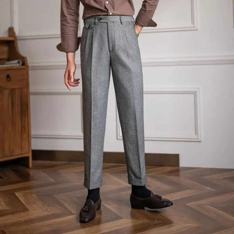 Bentara Wool Straight Pants