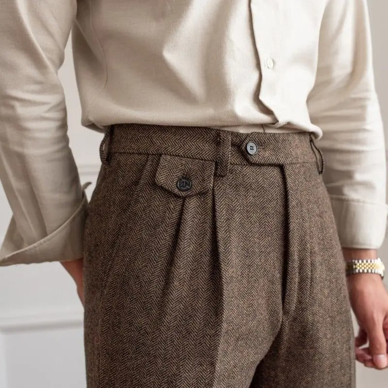 Bentara Wool Straight Pants