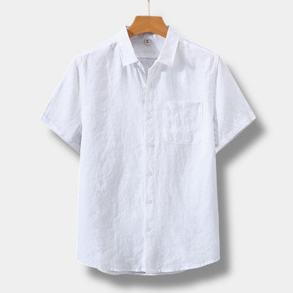 Bentara Linen Short Sleeve Shirt