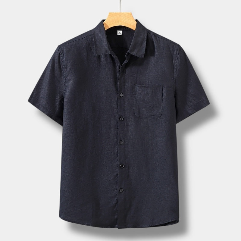 Bentara Linen Short Sleeve Shirt