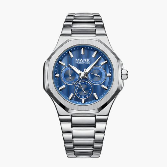 Bentara Stainless Steel Watch (Waterproof)