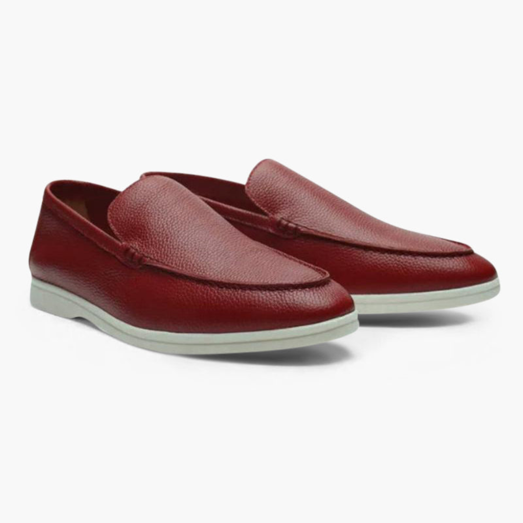 Bentara Cowhide Leather Loafers