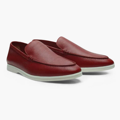 Bentara Cowhide Leather Loafers