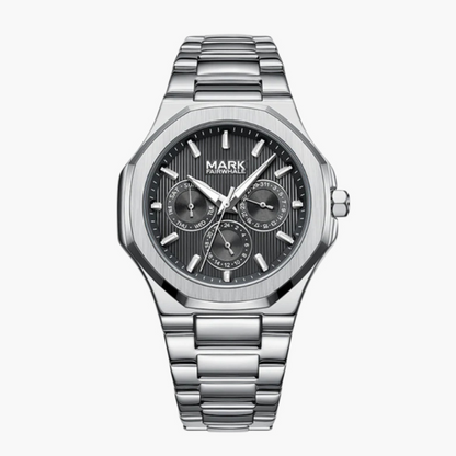 Bentara Stainless Steel Watch (Waterproof)
