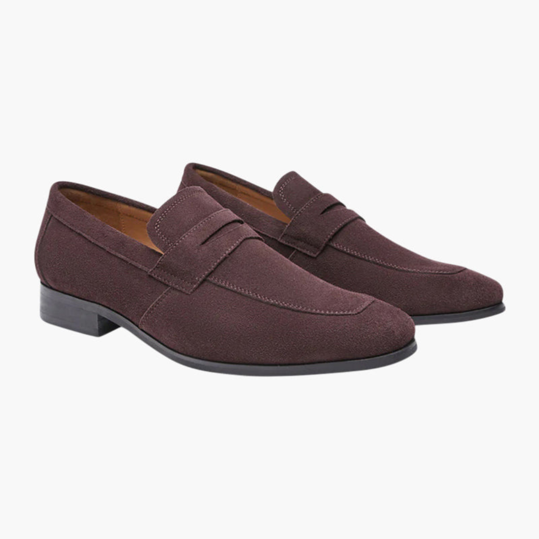 Bentara Suede Penny Loafers