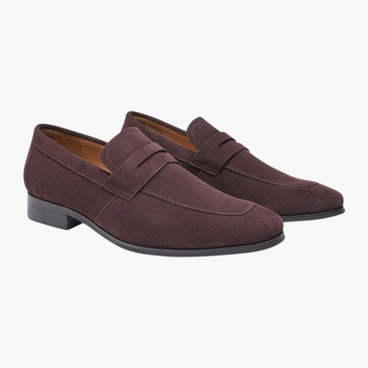 Bentara Suede Penny Loafers