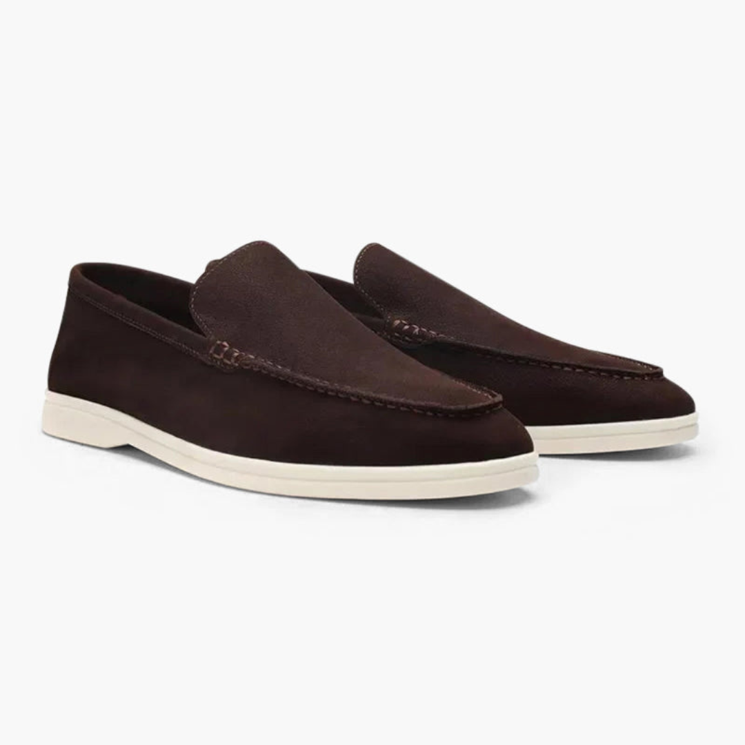 Bentara Cowhide Leather Loafers