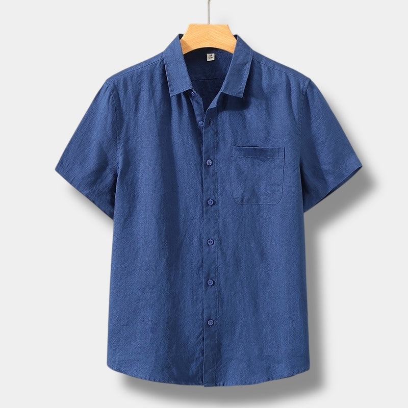 Bentara Linen Short Sleeve Shirt