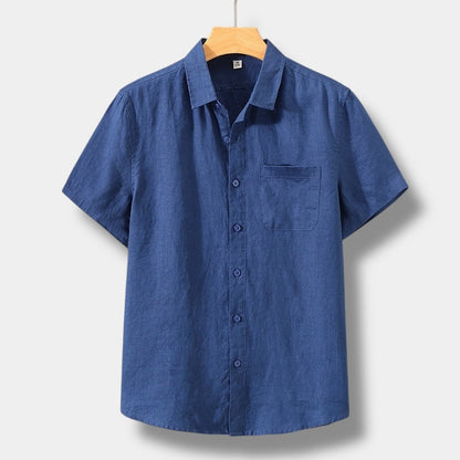 Bentara Linen Short Sleeve Shirt