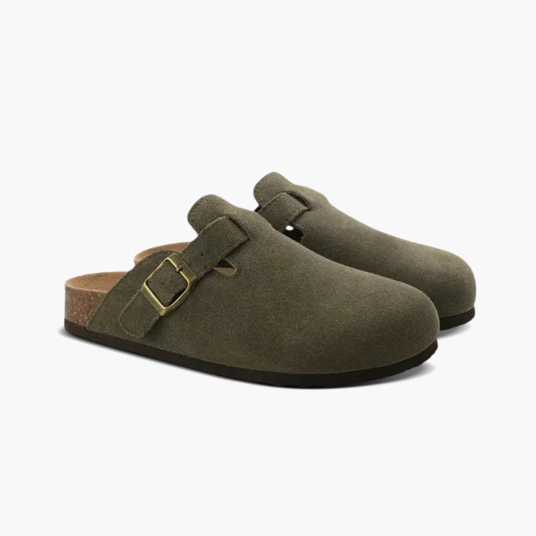 Bentara Suede Clogs