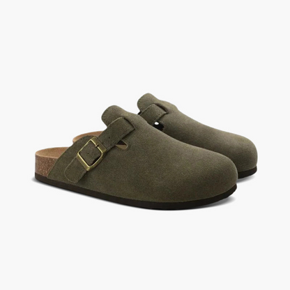 Bentara Suede Clogs