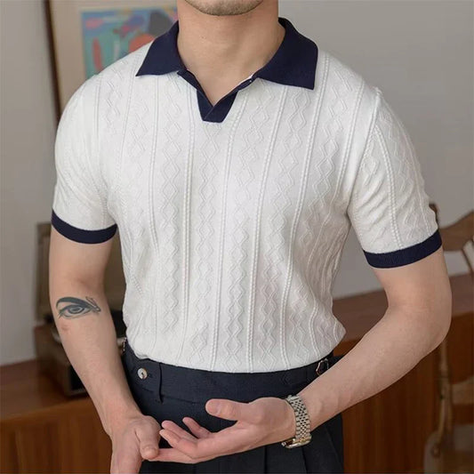 Bentara Jacquard Polo