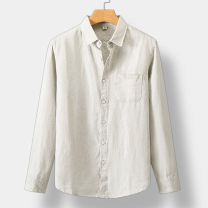 Bentara Linen Long Sleeve Shirt