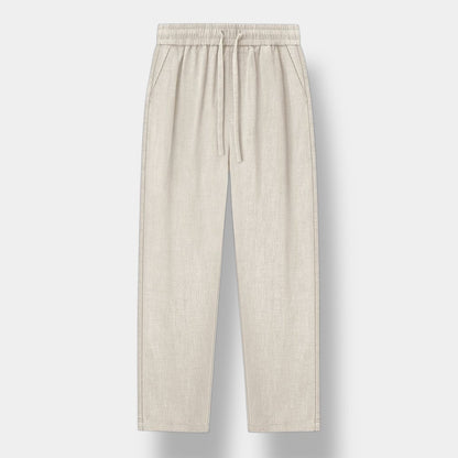 Bentara Relaxed Fit Linen Trousers