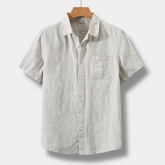Bentara Linen Short Sleeve Shirt