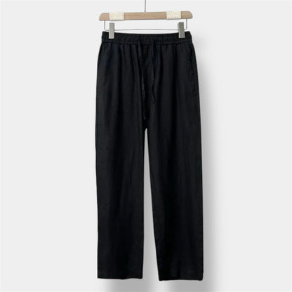 Bentara Straight Fit Linen Pant