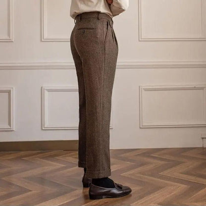 Bentara Wool Straight Pants