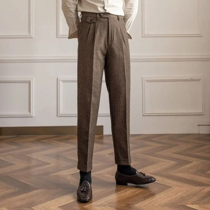Bentara Wool Straight Pants