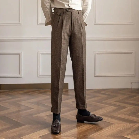 Bentara Wool Straight Pants