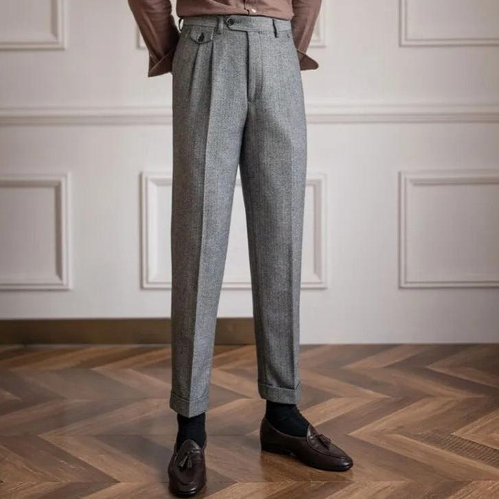 Bentara Wool Straight Pants